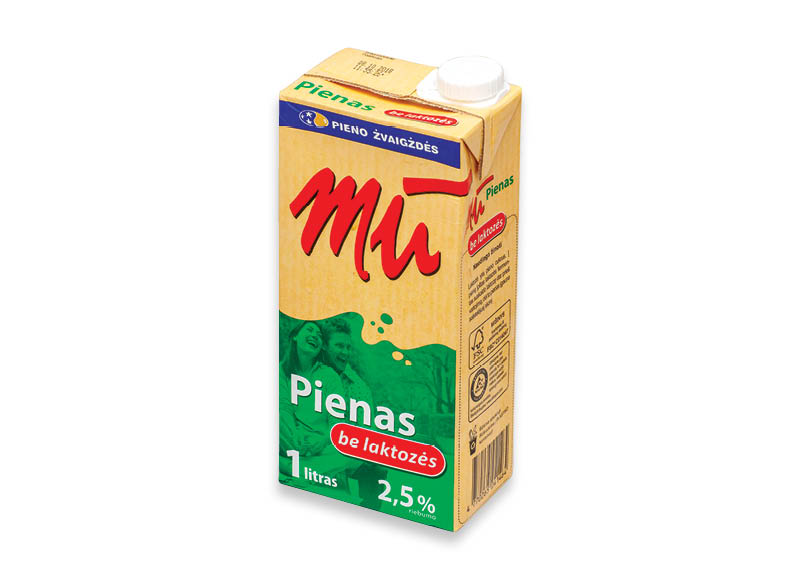 Pienas MŪ be laktozės
			, 
				 1 l, 3,5 % rieb. Ir IKI EXPRESS