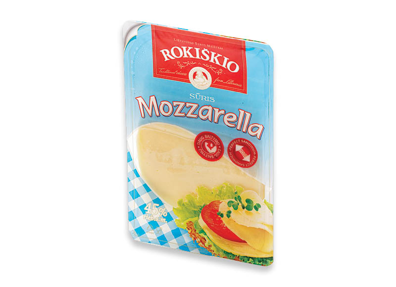 Sūris ROKIŠKIO MOZZARELLA
			, 
				 150 g, 45 % rieb. 12,60 Eur/kg. A lygio parduotuvėse