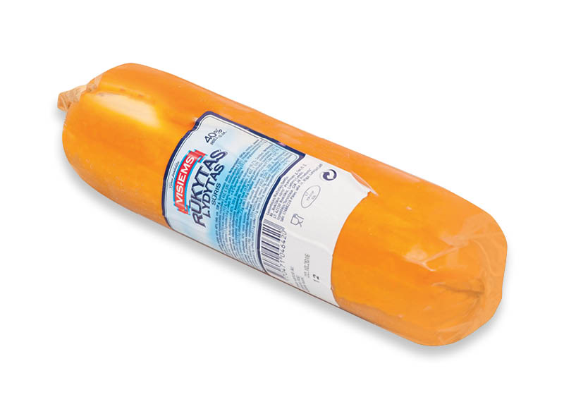 Rūkytas lydytas sūris VISIEMS
			, 
				 330 g, 6,03 Eur/kg
