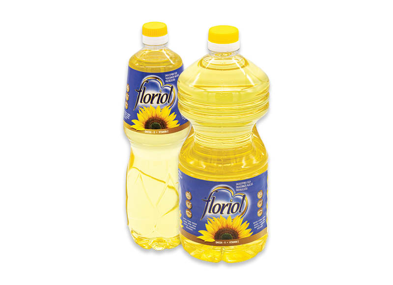 Saulėgrąžų aliejui FLORIOL
			, 
				 1 l, 2 l
