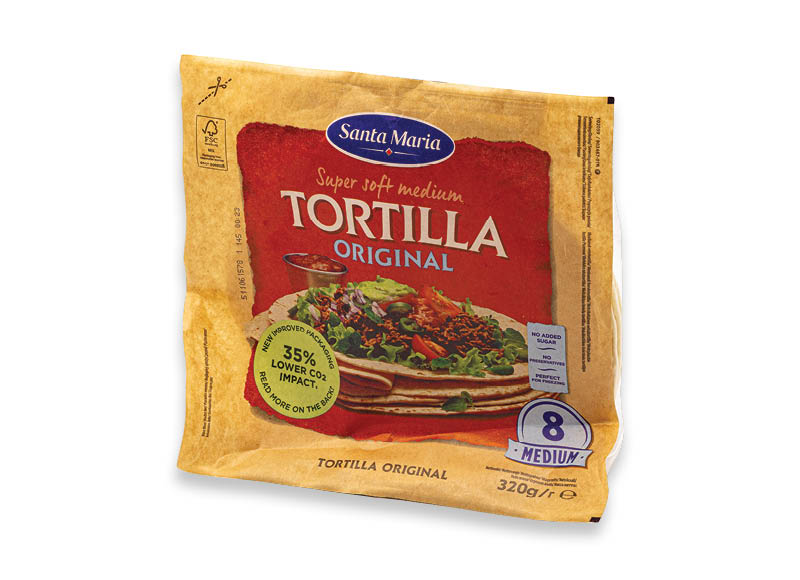 Tortilijos SANTA MARIA TEX MEX
			, 
				 320 g, 7,16 Eur/kg. A lygio parduotuvėse
