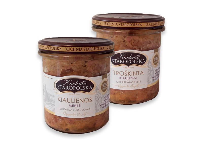 Mėsos konservai KUCHNIA STAROPOLSKA
			, 
				 300 g, 2 rūšių, 5,97 Eur/kg