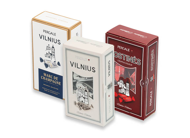 Saldainių dėžutė VILNIUS, SOSTINĖS
			, 
				 140 g, 170 g, 3 rūšių. Ir IKI EXPRESS
