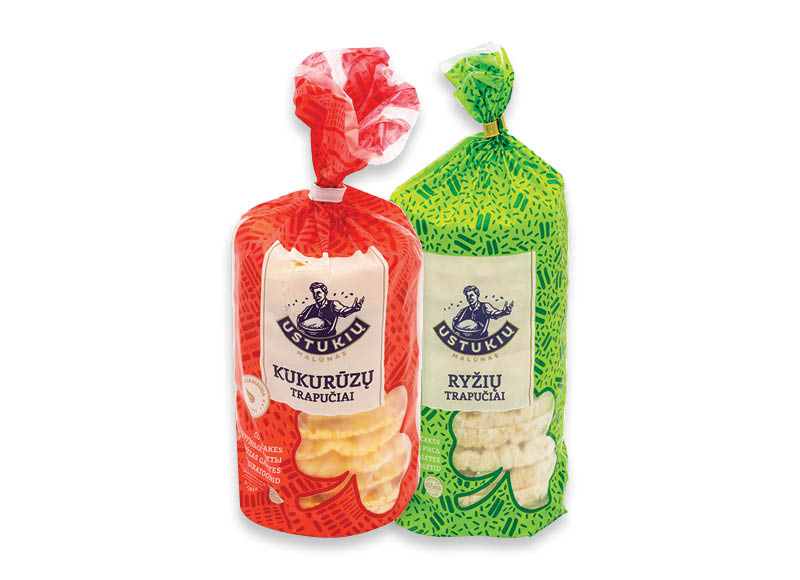 USTUKIŲ MALŪNO trapučiams
			, 
				 100 g, 120 g, 5 rūšių. Ir IKI EXPRESS