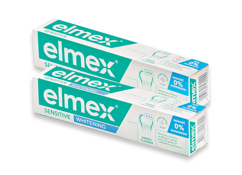 ELMEX dantų pasta SENSITIVE ir CARIES PROTECTION
			, 
				 75 ml, 51,87 Eur/l. A lygio parduotuvėse