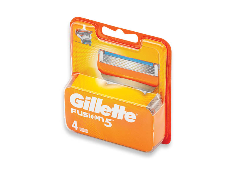 Skustuvo galvutės GILLETTE FUSION
			, 
				 4 vnt., 3,64 Eur/vnt.