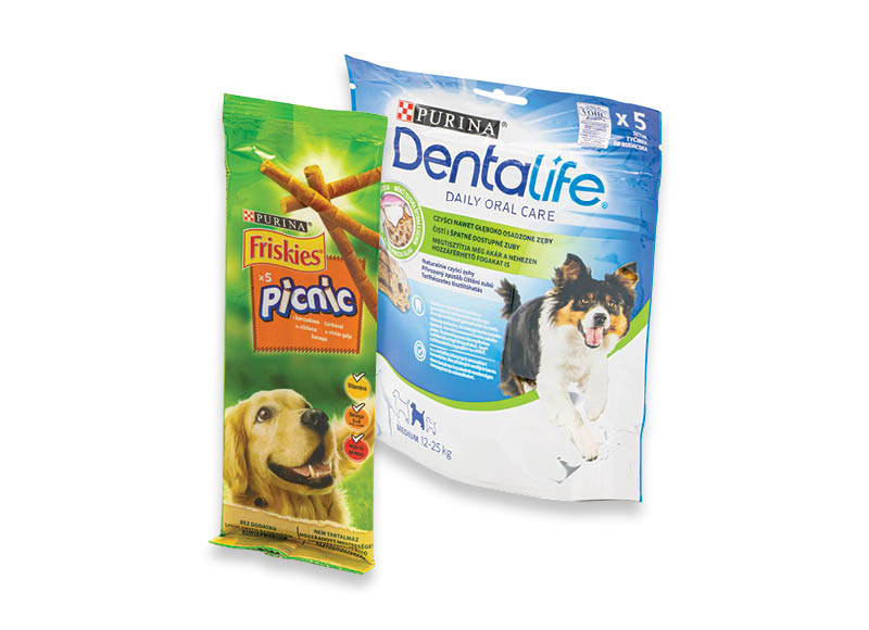 Šunų užkandžiams FRISKIES, DENTALIFE
			, 
				 42 g, 115 g, 126 g, 175 g, 5 rūšių. A lygio parduotuvėse