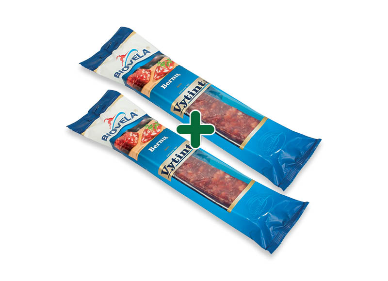 Vytinta BERNŲ dešra
			, 
				 200 g, a. r., 6,29 Eur/vnt.