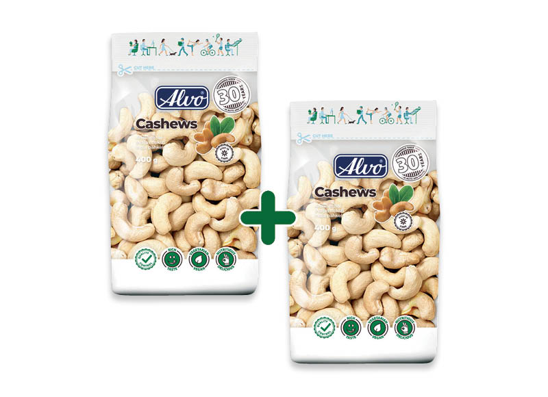 Anakardžių riešutai ALVO
,
400 g, 7,99 Eur/vnt. Anakardžių riešutai ALVO
,
400 g, 7,99 Eur/vnt.