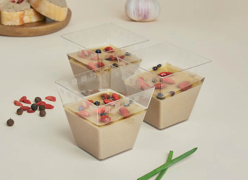 PAGAMINTA IKI vištų ir ančių kepenėlių paštetams formelėse
			, 
				 110 g, 130 g, 660 g, 780 g, 2 rūšių. A lygio parduotuvėse