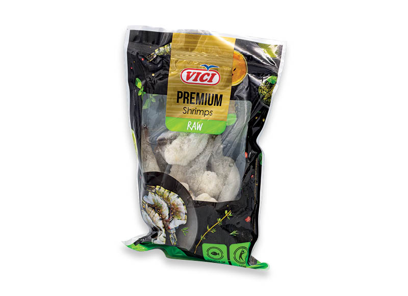 Šaldytos nevirtos baltakojės blyškiosios krevetės su uodegomis VIČI
			, 
				 300 g, 21,63 Eur/kg. A lygio parduotuvėse