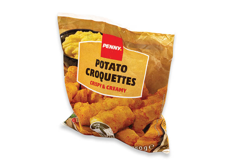 Šaldyti bulvių kroketai PENNY
			, 
				 750 g, 1,67 Eur/kg. A lygio parduotuvėse