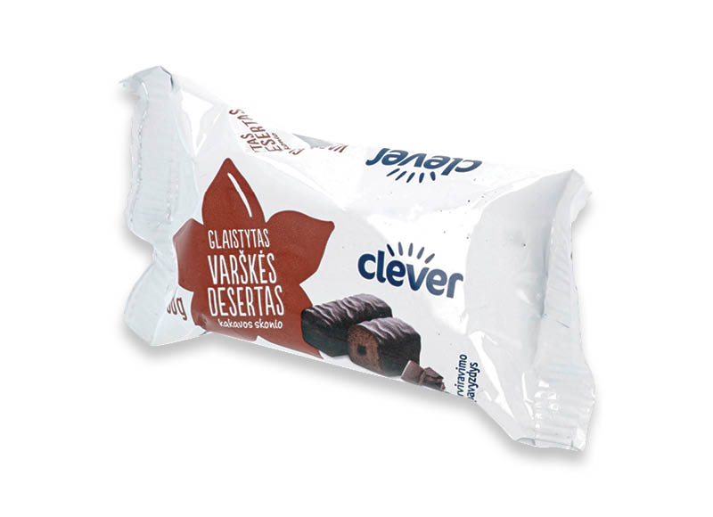 CLEVER glaistytas kakavos skonio varškės desertas
,
38 g, 28 % rieb., 9,74 Eur/kg CLEVER glaistytas kakavos skonio varškės desertas
,
38 g, 28 % rieb., 9,74 Eur/kg