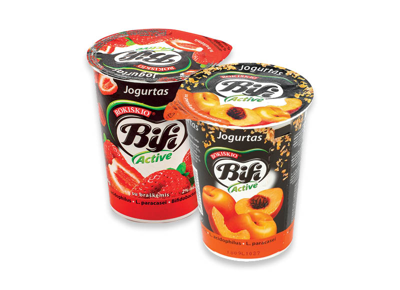 Jogurtas BIFI ACTIVE
			, 
				 360 g, 3 rūšių, 3,31 Eur/kg