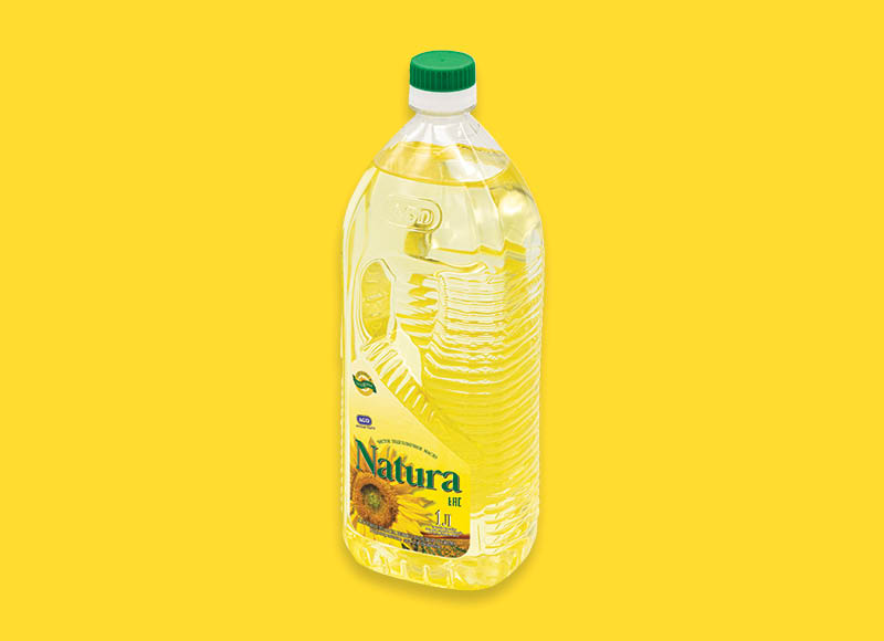 Saulėgrąžų aliejus NATURA
			, 
				 1 l