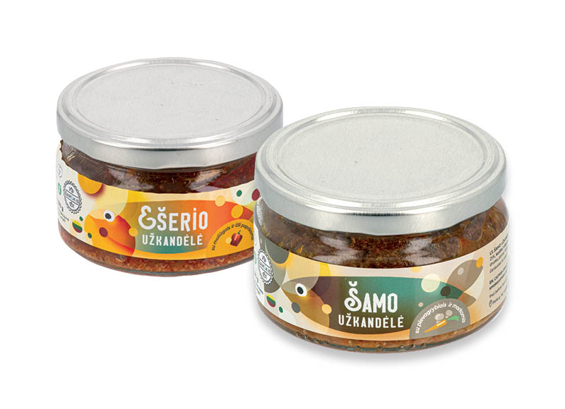 Šamų ir ešerių užkandėlė
			, 
				 190 g, 2 rūšių, 15,74 Eur/kg. A lygio parduotuvėse