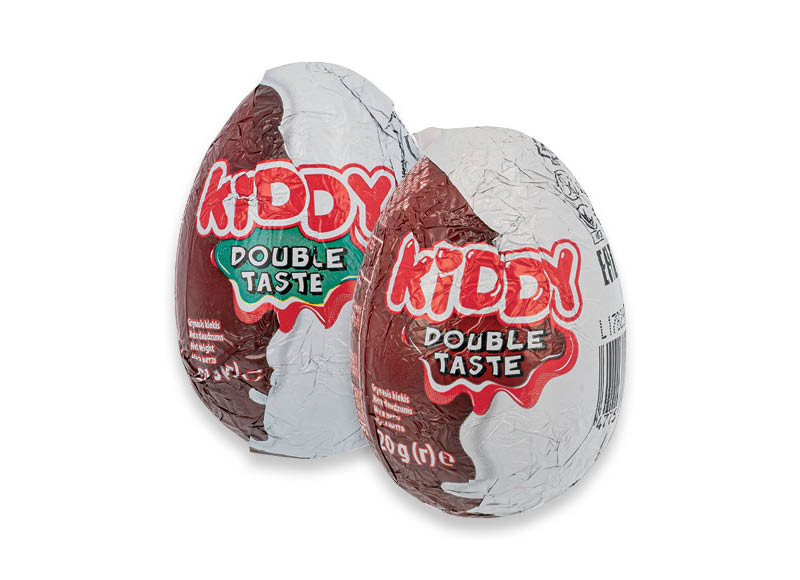 Šokoladiniai kiaušiniai KIDDY
			, 
				 20 g, 2 rūšių, 34,50 Eur/kg. A lygio parduotuvėse