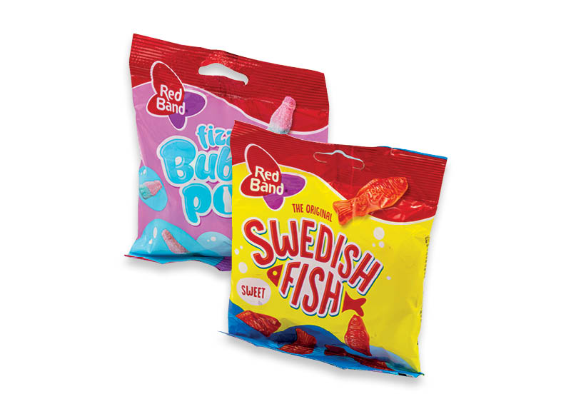 Guminukai RED BAND
			, 
				 100 g, 3 rūšių, 9,50 Eur/kg. A lygio parduotuvėse