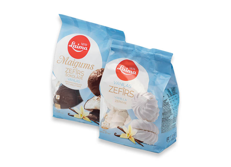 LAIMOS zefyrams
			, 
				 200 g, 2 rūšių