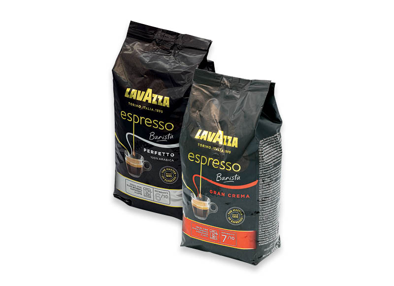 Kavos pupelės LAVAZZA GRAND AROMA ir GRAN CREMA
			, 
				 1 kg, 2 rūšių. A lygio parduotuvėse