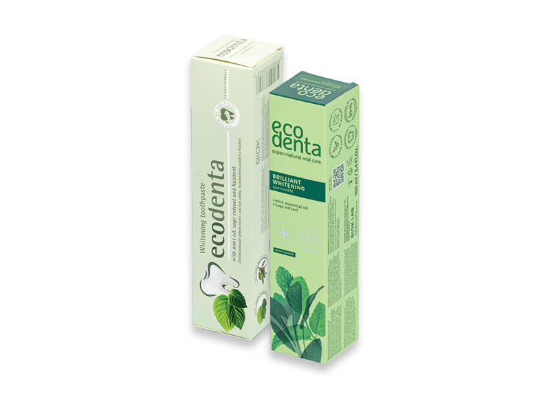 Dantų pasta ECODENTA
,
100 ml, 3 rūšių, 21,90 Eur/l Dantų pasta ECODENTA
,
100 ml, 3 rūšių, 21,90 Eur/l