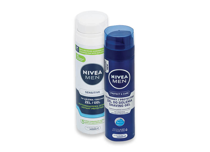 Skutimosi želė NIVEA
			, 
				 200 ml, 3 rūšių, 19,95 Eur/l