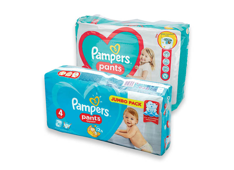 Sauskelnėms ir drėgnosioms servetėlėms PAMPERS
,
Įvairių rūšių Sauskelnėms ir drėgnosioms servetėlėms PAMPERS
,
Įvairių rūšių