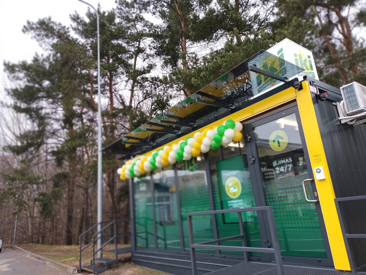Vilniuje atidaryta dar viena kiosko tipo autonominė „Iki“ parduotuvė: dirbs visą parą, taip pat ir per Velykas