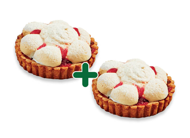 Tartaletė su rabarbarų įdaru ir morengais
			, 
				 110 g, 2,99 Eur/vnt. A lygio parduotuvėse