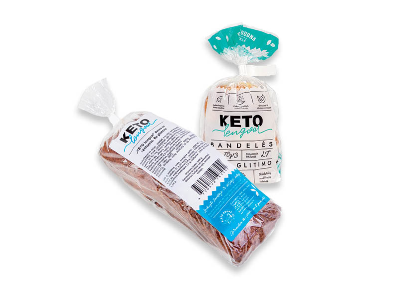 BIRŽŲ DUONOS gaminiams KETO LENGVAI
			, 
				 210 g, 340 g, 2 rūšių. A lygio parduotuvėse