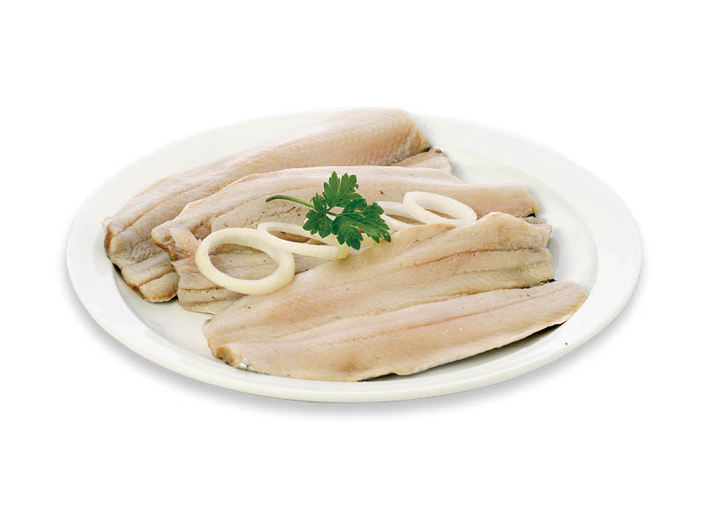 Atlantinių silkių filė RUSNĖS ŽUVIS su oda sūryme
			, 
				 (sveriamoje vitrinoje), 1 kg. A lygio parduotuvėse