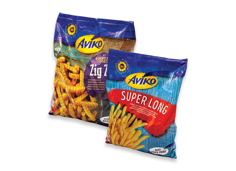 Šaldytoms gruzdintoms bulvytėms ir blynams AVIKO
			, 
				 450 g, 600 g, 750 g 6 rūšių