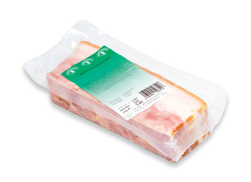 Karštai rūkyta kiaulienos šoninė
			, 
				 1 kg