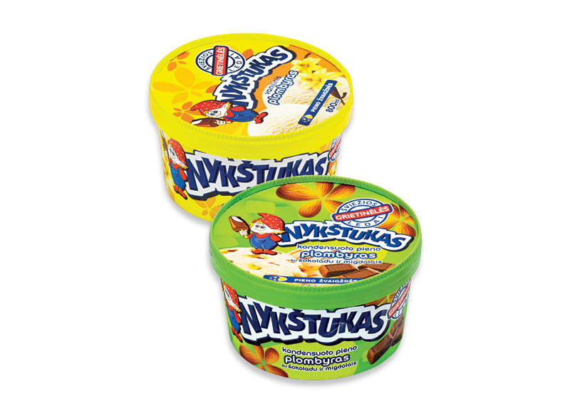 Valgomųjų ledų dėžutė NYKŠTUKAS
			, 
				 800 ml, 3 rūšių, 4,99 Eur/l. Ir IKI EXPRESS