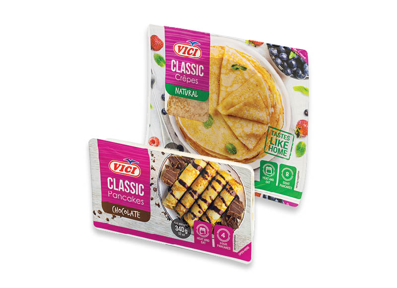 Šaldytiems blyneliams VIČI
			, 
				 280 g, 340 g, 480 g, 500 g, 4 rūšių. A lygio parduotuvėse. Ir IKI EXPRESS