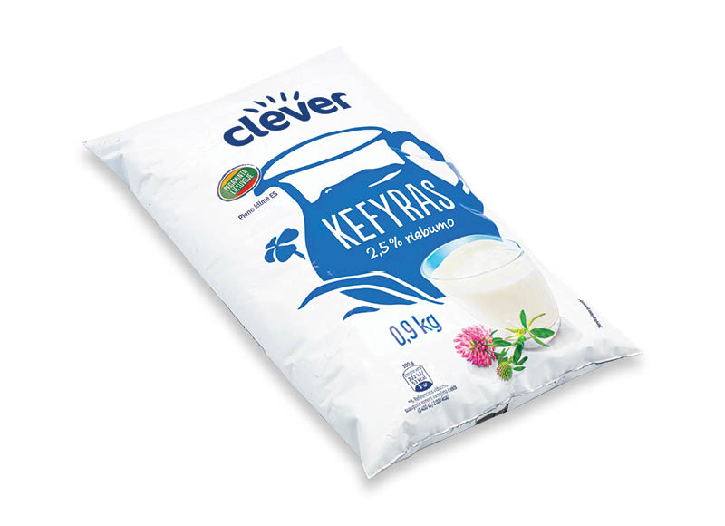 CLEVER kefyras
,
0,9 kg, 2,5 % rieb., 0,84 Eur/kg CLEVER kefyras
,
0,9 kg, 2,5 % rieb., 0,84 Eur/kg