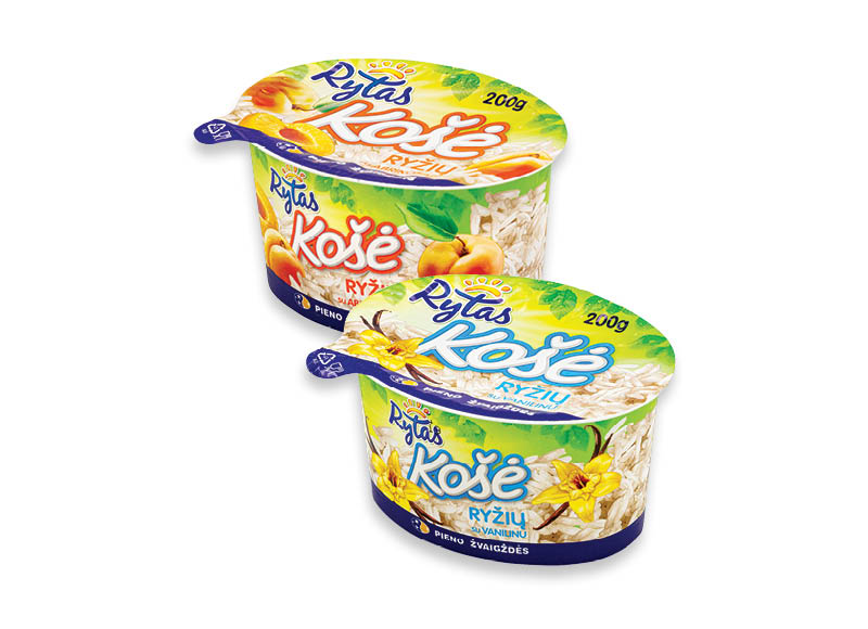 Ryžių košė RYTAS
			, 
				 200 g, 4 rūšių, 5,45 Eur/kg. A lygio parduotuvėse. Ir IKI EXPRESS