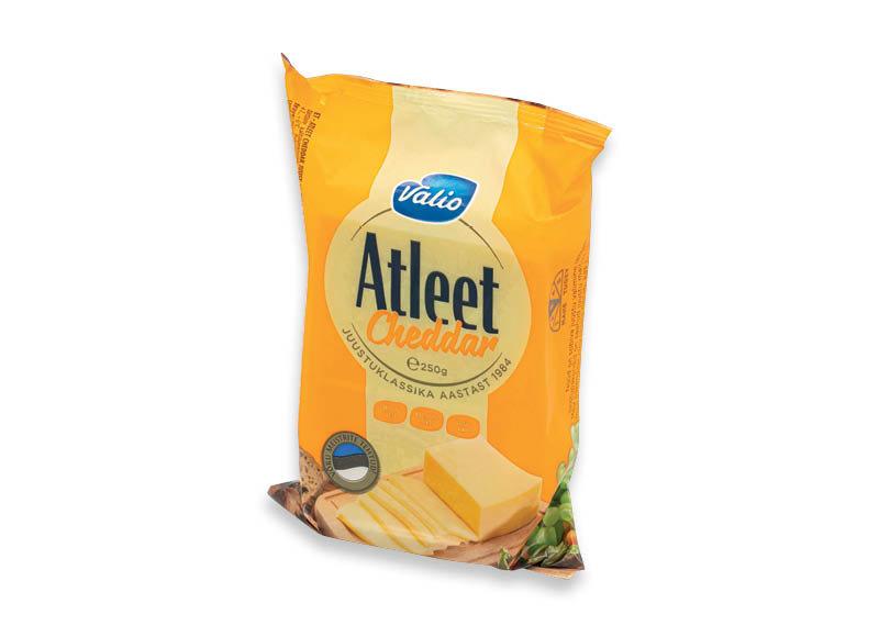 Sūris VALIO ATLEET CHEDDAR
			, 
				 250 g, 10,36 Eur/kg. A lygio parduotuvėse