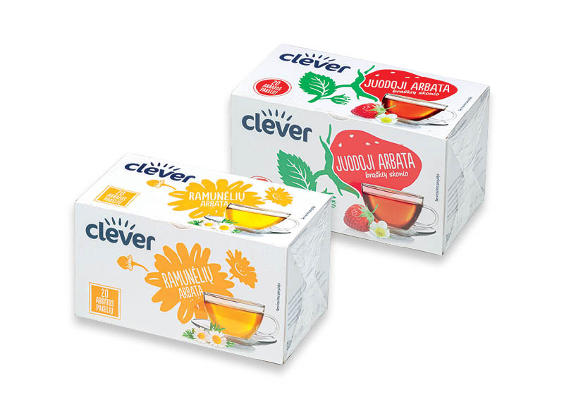 CLEVER arbata
,
20 vnt., 8 rūšių CLEVER arbata
,
20 vnt., 8 rūšių