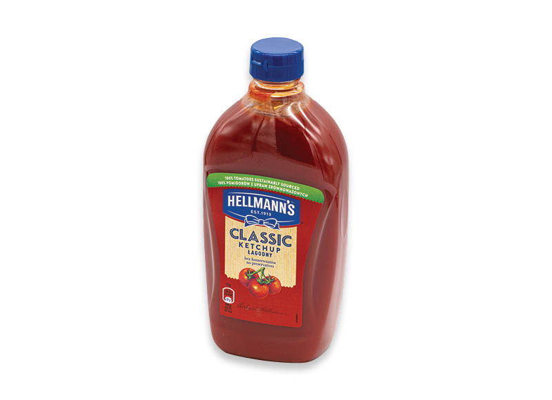 Klasikinis kečupas HELLMANN’S
			, 
				 840 g, 2,96 Eur/kg. A lygio parduotuvėse