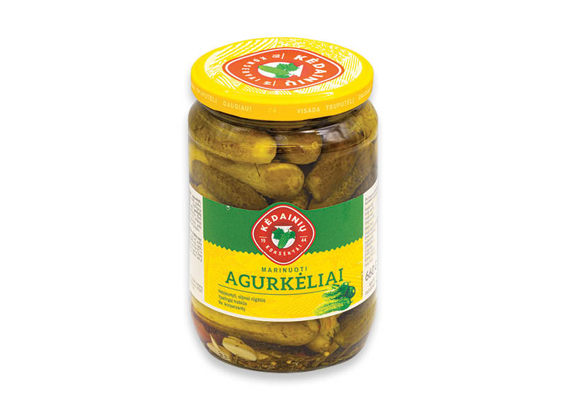 Marinuoti KĖDAINIŲ agurkėliai
,
660 g, 2,71 Eur/kg Marinuoti KĖDAINIŲ agurkėliai
,
660 g, 2,71 Eur/kg