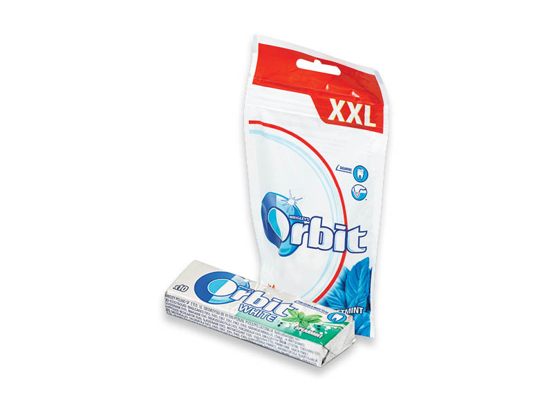 Kramtomajai gumai ORBIT ir FIVE
			, 
				 Įvairių rūšių. Ir IKI EXPRESS
