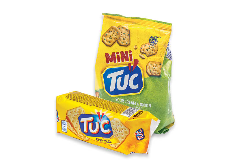 Krekeriai TUC
			, 
				 100 g, 4 rūšių 9,90 Eur/kg. Ir IKI EXPRESS