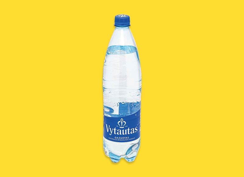 Natūralus gazuotas mineralinis vanduo VYTAUTAS
			, 
				 1 l (taros užstato vertė į gėrimo kainą neįskaičiuota). Ir IKI EXPRESS