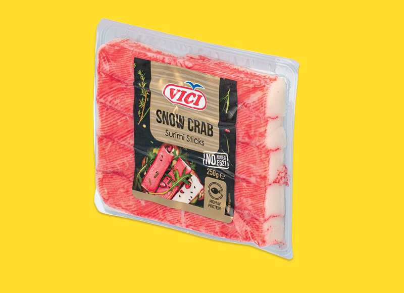 Snieginių krabų skonio lazdelės VIČI
			, 
				 250 g, 9,16 Eur/kg. Ir IKI EXPRESS