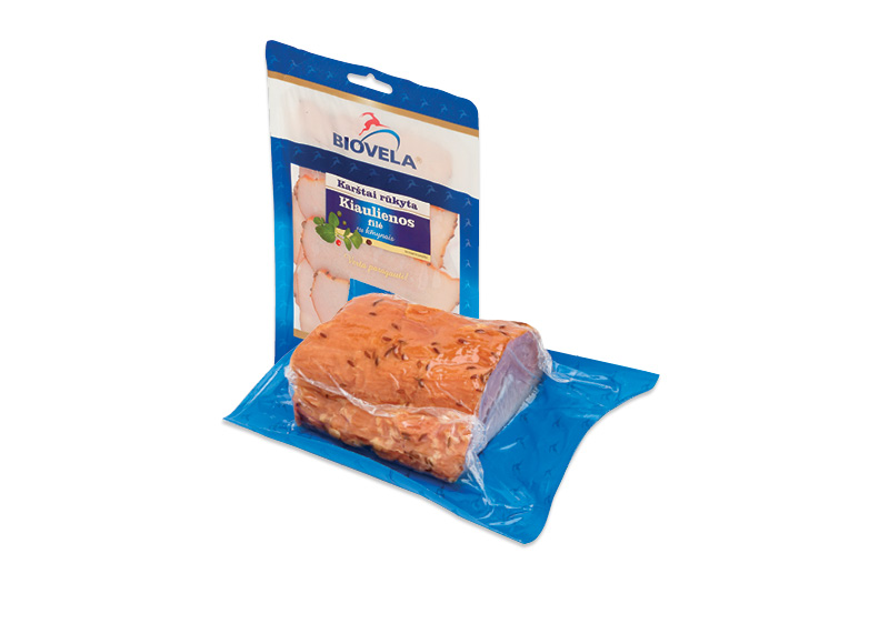 Karštai rūkytai BIOVELOS filė
			, 
				 90 g, 1 kg, 2 rūšis. Ir IKI EXPRESS