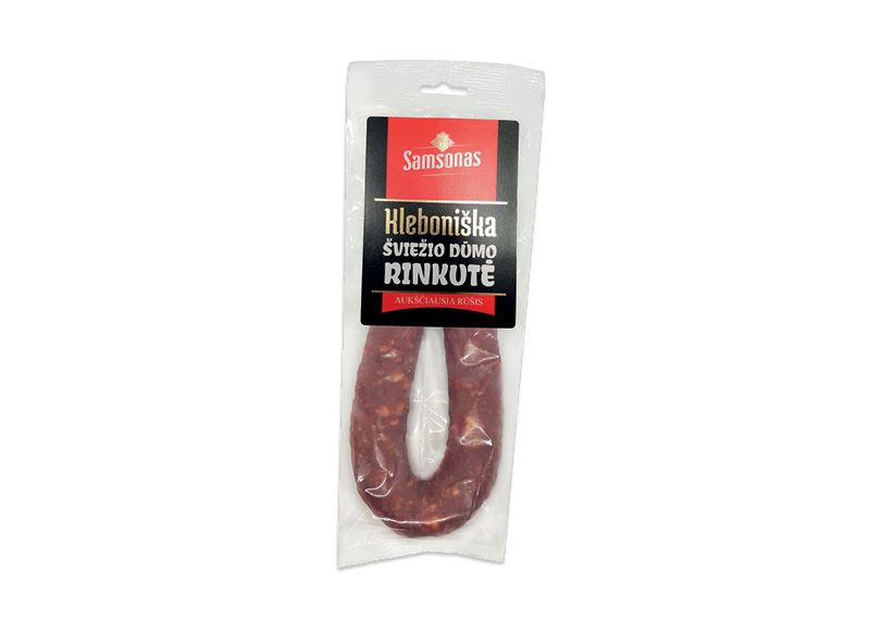 Šaltai rūkyta SAMSONO KLEBONIŠKA ŠVIEŽIO DŪMO rinkutė
,
400 g, a. r., 14,98 Eur/kg. A lygio parduotuvėse Šaltai rūkyta SAMSONO KLEBONIŠKA ŠVIEŽIO DŪMO rinkutė
,
400 g, a. r., 14,98 Eur/kg. A lygio parduotuvėse