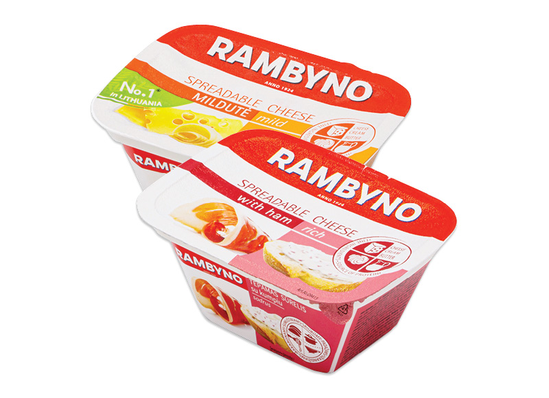 Lydytas tepamasis RAMBYNO sūrelis
			, 
				 175 g, 5 rūšių, 9,66 Eur/kg
