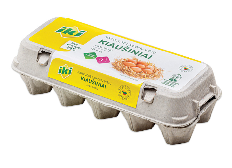 IKI vištų kiaušiniai rudu lukštu
,
10 vnt., L dydžio, 0,19 Eur/vnt. IKI vištų kiaušiniai rudu lukštu
,
10 vnt., L dydžio, 0,19 Eur/vnt.