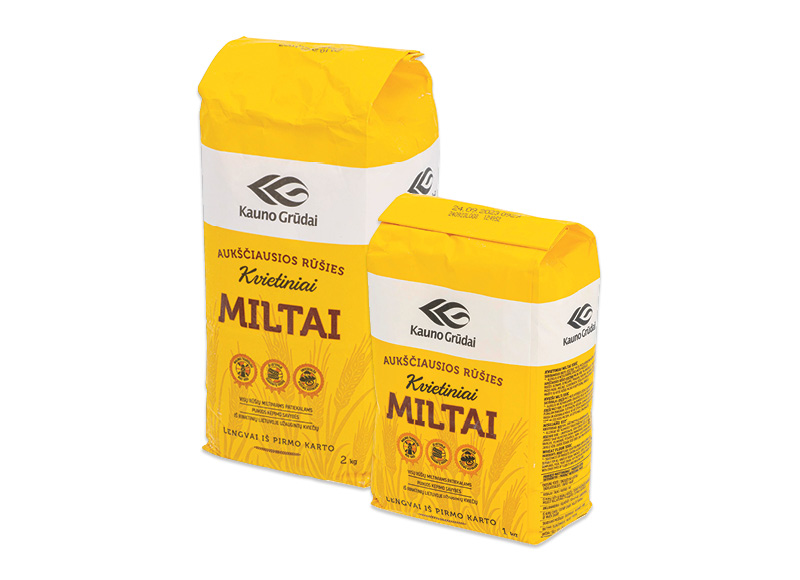 Aukščiausios rūšies kvietiniams miltams KAUNO GRŪDAI
,
1 kg, 2kg Aukščiausios rūšies kvietiniams miltams KAUNO GRŪDAI
,
1 kg, 2kg